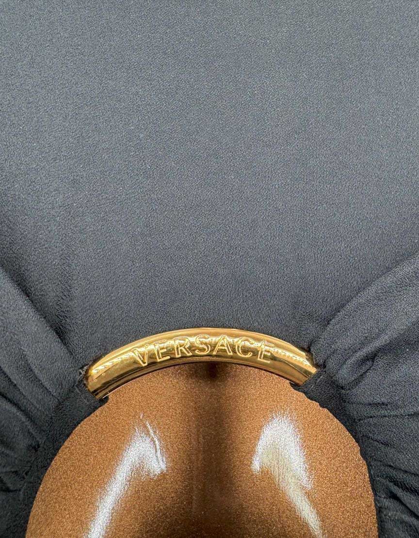 VERSACE Cutout Bodysuit - 2 US | 38 IT