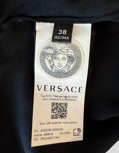 VERSACE Cutout Bodysuit - 2 US | 38 IT