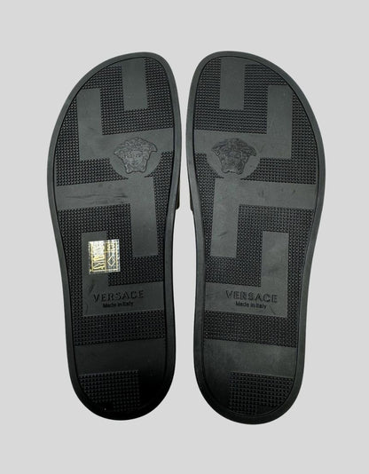 VERSACE Palazzo Medusa Pool Slide Sandals w/ Tags - 11 US | 44 EU