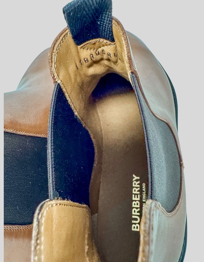 BURBERRY Classic Leather Chelsea Boots w/ Tags - 9 US | 42 EU | 8 UK