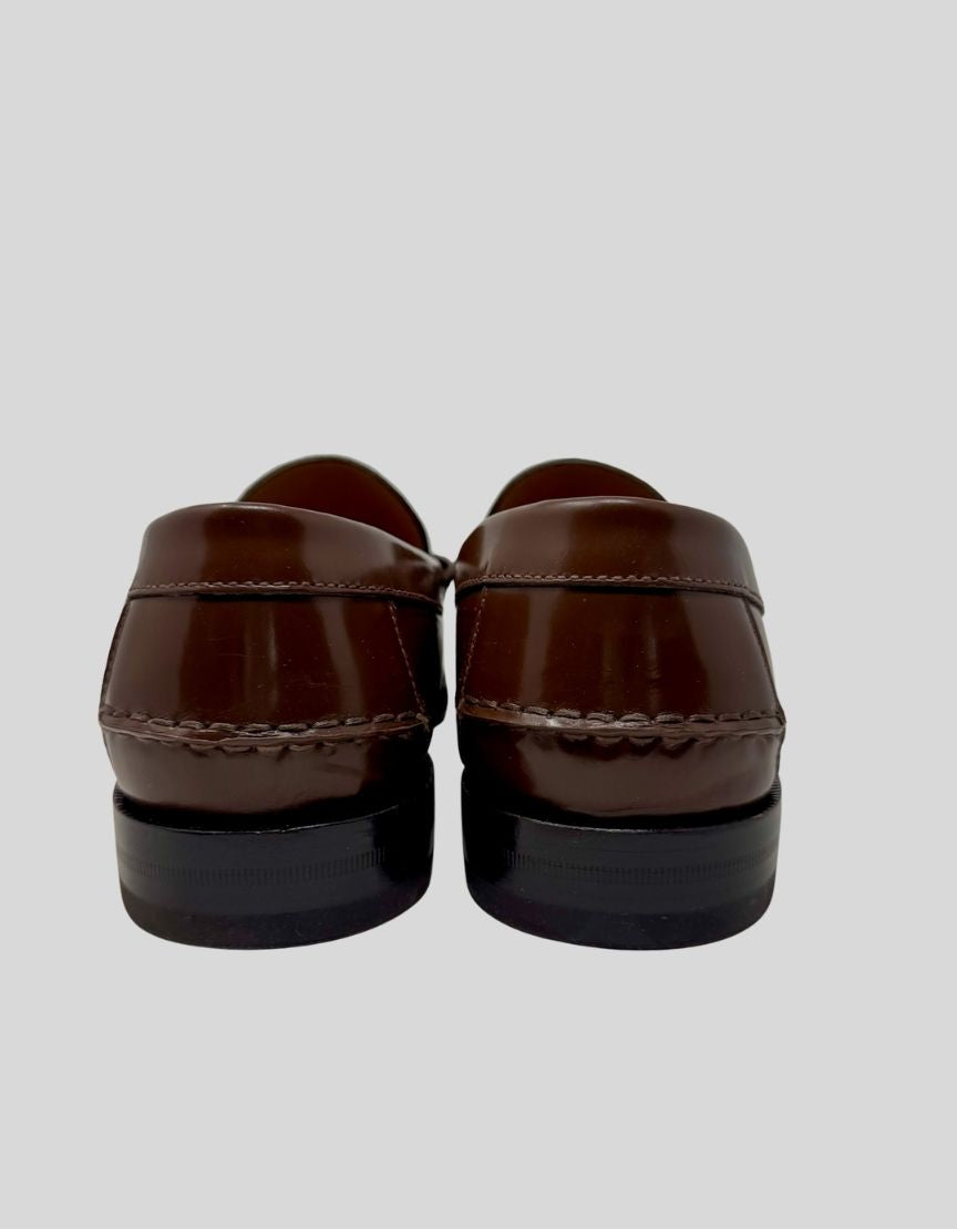 GUCCI GG Supreme Canvas and Leather Tassel Loafers w/ Tags - 10 US | 9 UK | 43 EU