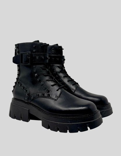 ASH Lynch Studs Combat Boots - 39 IT | 9 US