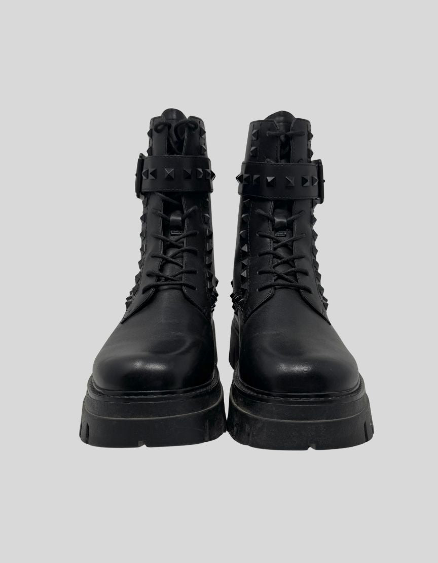 ASH Lynch Studs Combat Boots - 39 IT | 9 US