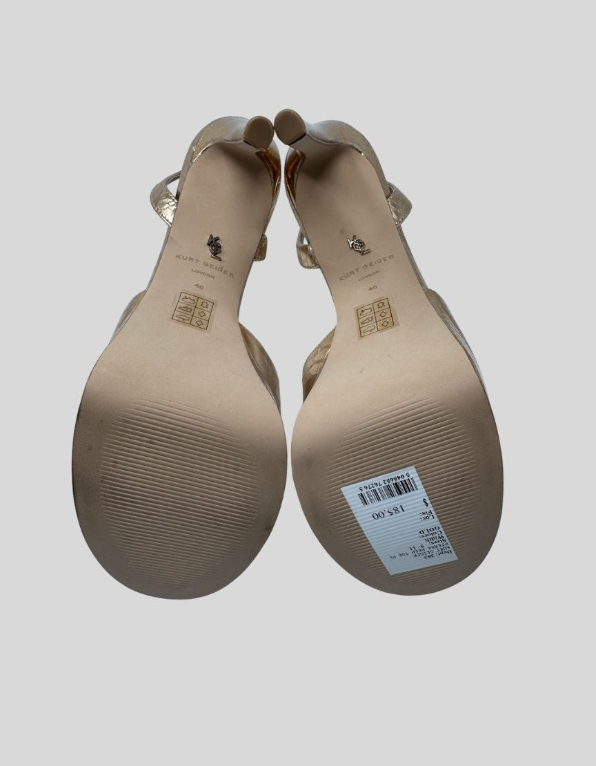 KURT GEIGER Chelsea Platform Sandals w/ Tags - 40 IT | 10 US