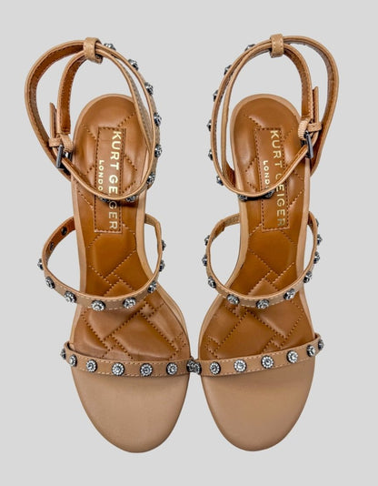 KURT GEIGER Orson crystal sandals w/ Tags - 9 US | 40 EU