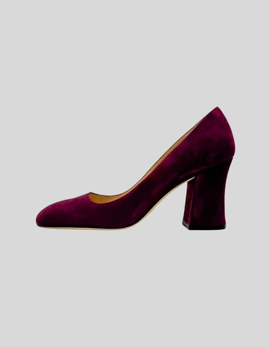 STUART WEITZMAN pumps in burgundy velvet w/ Tags - 6.5 US