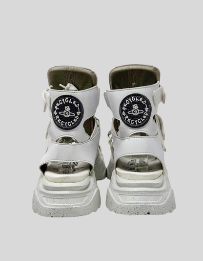 VIVIENNE WESTWOOD Leather Gladiator Platform Sandals - 39 IT | 9 US