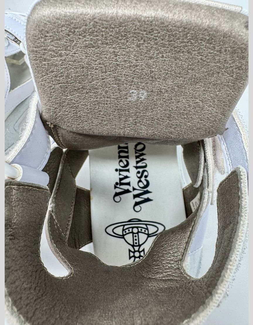 VIVIENNE WESTWOOD Leather Gladiator Platform Sandals - 39 IT | 9 US