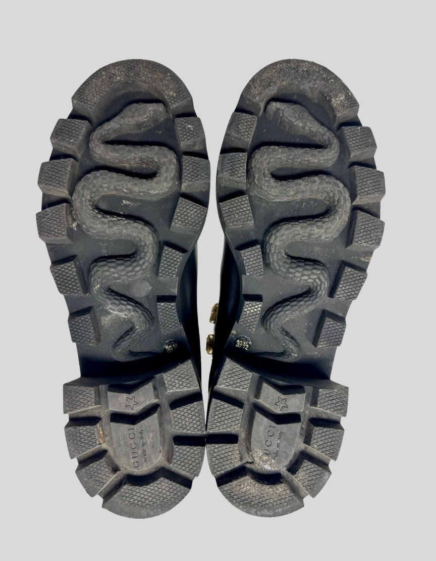 GUCCI Crystal Belt Ankle Boots - 39 IT | 9 US