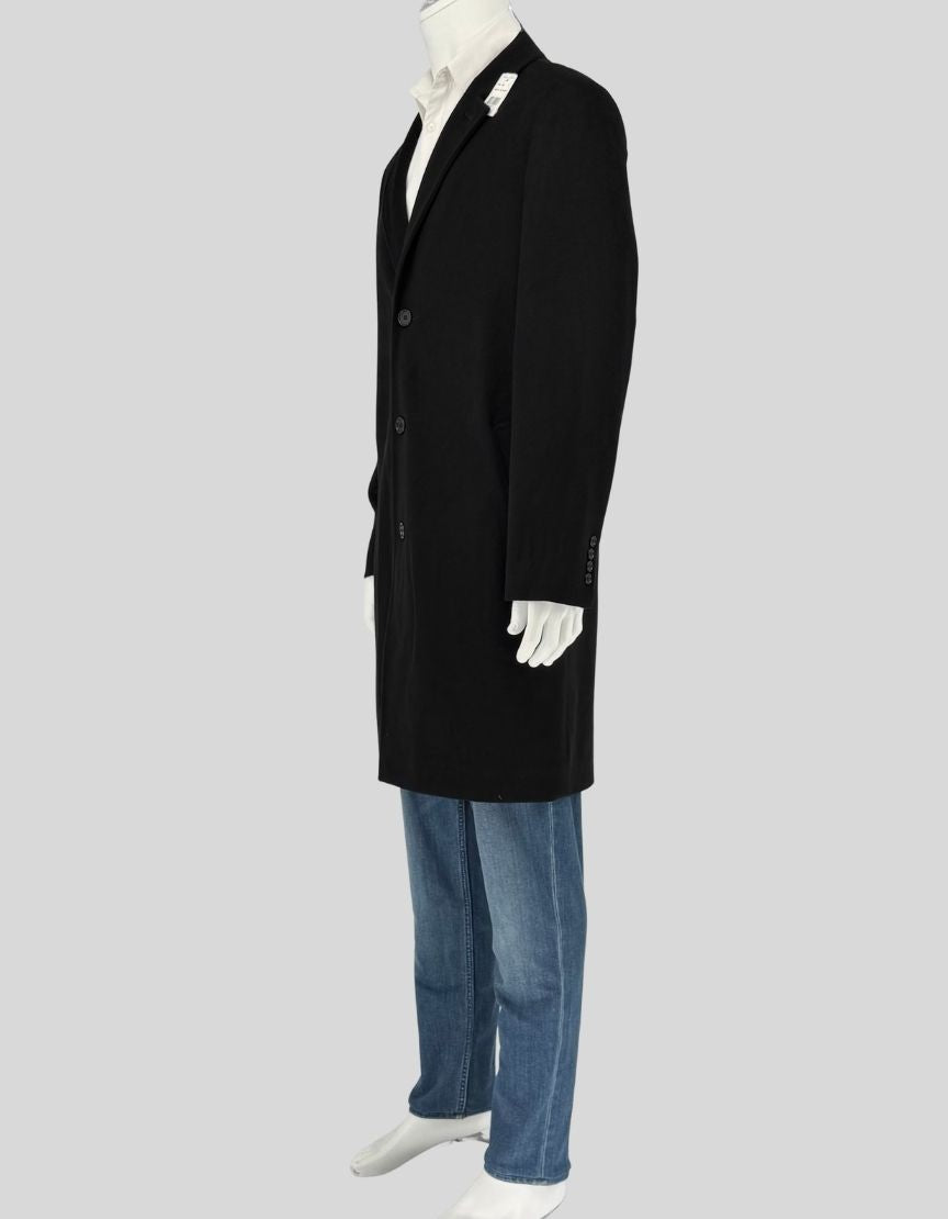 BROOKS BROTHERS Wool-Blend Topcoat w/ Tags - 40R US | 50 EU