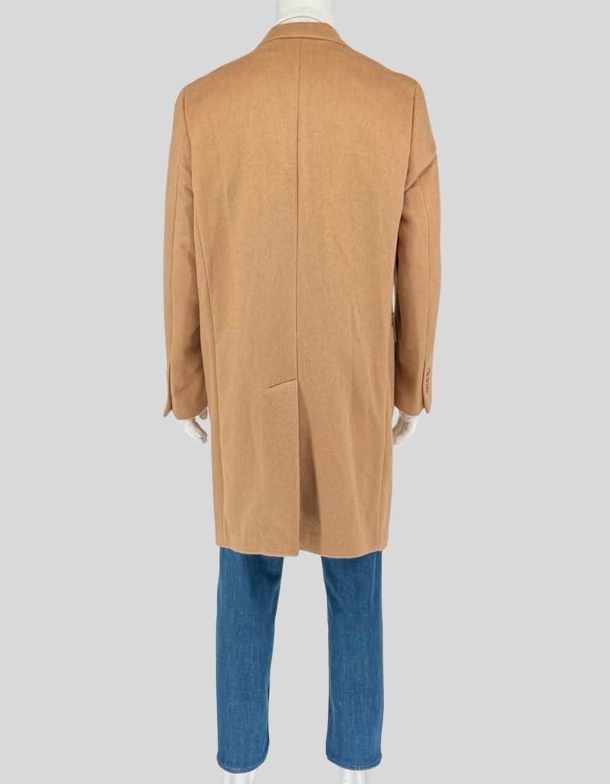 BROOKS BROTHERS Camel Hair Topcoat - 42R US | 52 EU