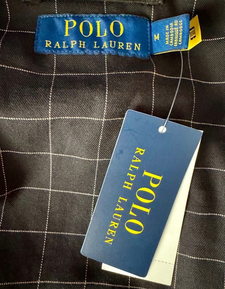 POLO RALPH LAUREN Windbreaker Bomber Jacket w/ Tags - Medium