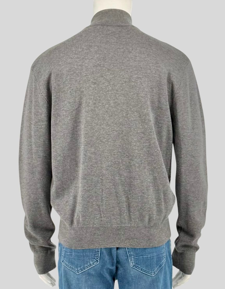 VERSACE Medusa Logo Zip Sweater w/ Tags - Large | 48 IT