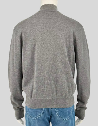 VERSACE Medusa Logo Zip Sweater w/ Tags - Large | 48 IT