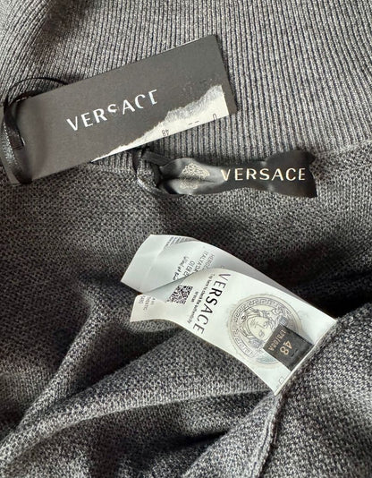 VERSACE Medusa Logo Zip Sweater w/ Tags - Large | 48 IT