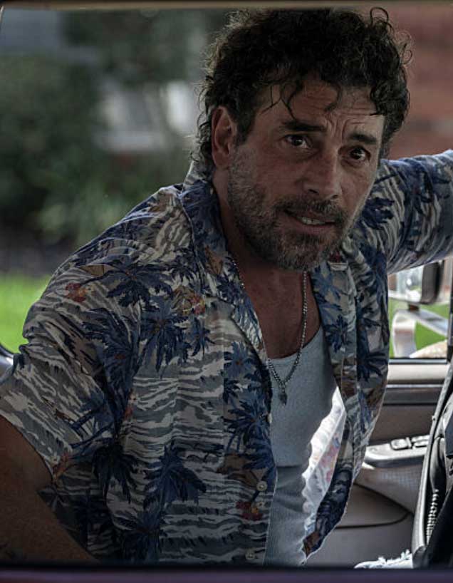 FAHERTY Tropical Print Hawaiian Shirt - Medium