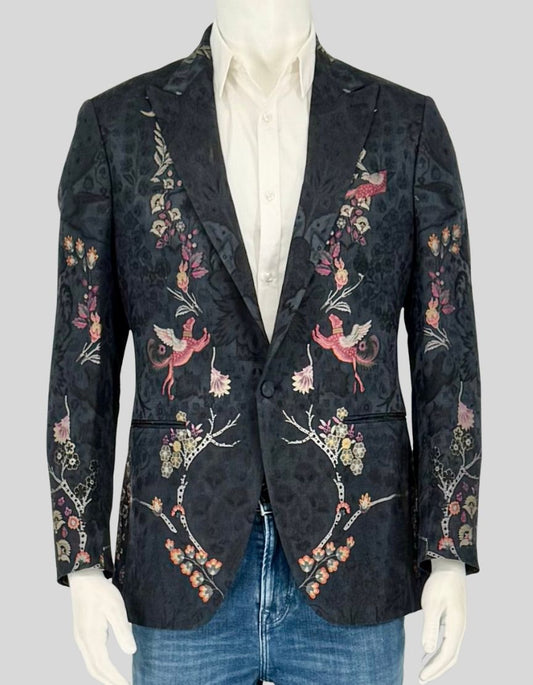 ETRO Mythical Bird Embroidered Blazer - 40 US | 50 IT