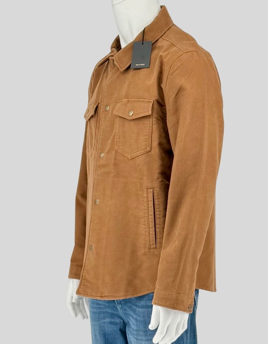 BILLY REID Moleskin Mo Shirt Jacket w/ Tags - Large