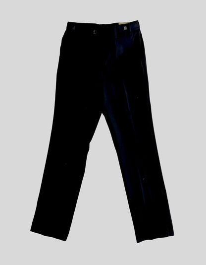 ROMANO LUXURY COLLECTION Navy Polka Dot Three-Piece Tuxedo Suit - 10Y US