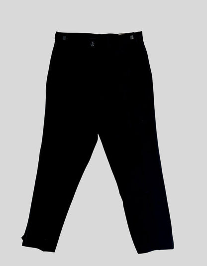 ROMANO LUXURY COLLECTION Navy Polka Dot Three-Piece Tuxedo Suit w/ Tags - 12Y US