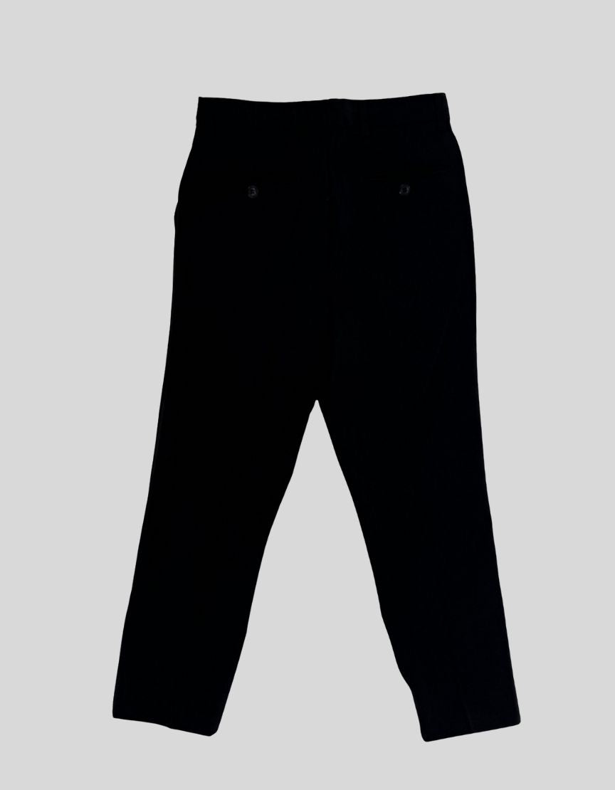 ROMANO LUXURY COLLECTION Navy Polka Dot Three-Piece Tuxedo Suit w/ Tags - 12Y US