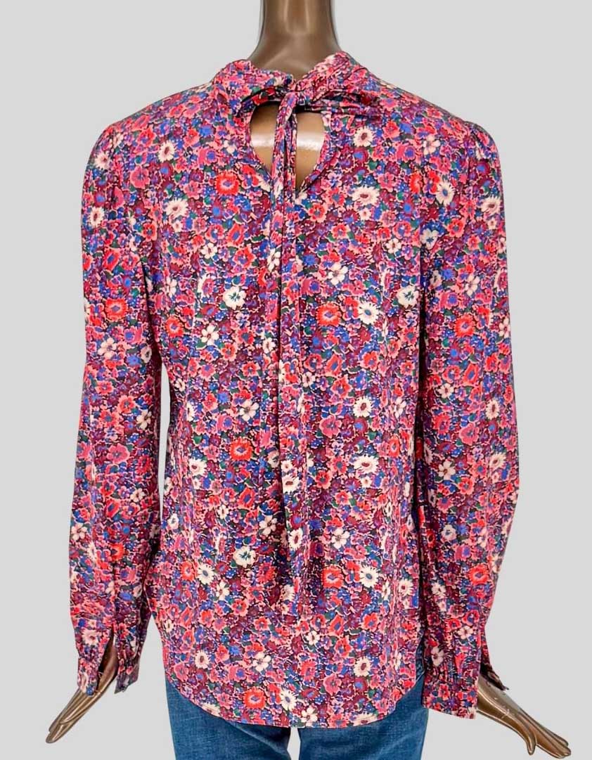 VERONICA BEARD Chilton Floral Blouse w/ Tags - 4 US