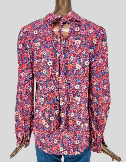 VERONICA BEARD Chilton Floral Blouse w/ Tags - 4 US