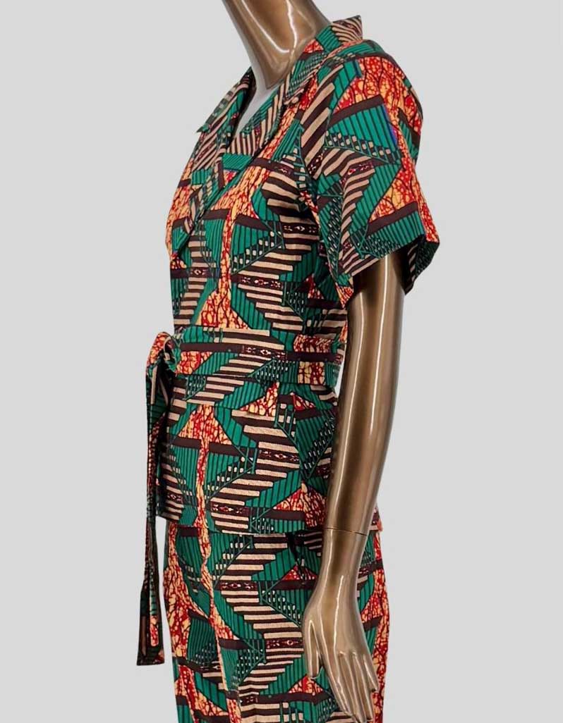 TRIBALBYN African Print Jacket & Pants Set - Small