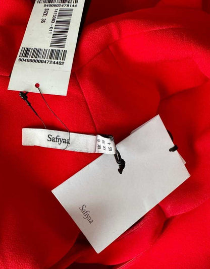 SAFIYAA Red Cape Sleeve Bolero w/ Tags - 4 US | 8 UK 8 | 36 FR