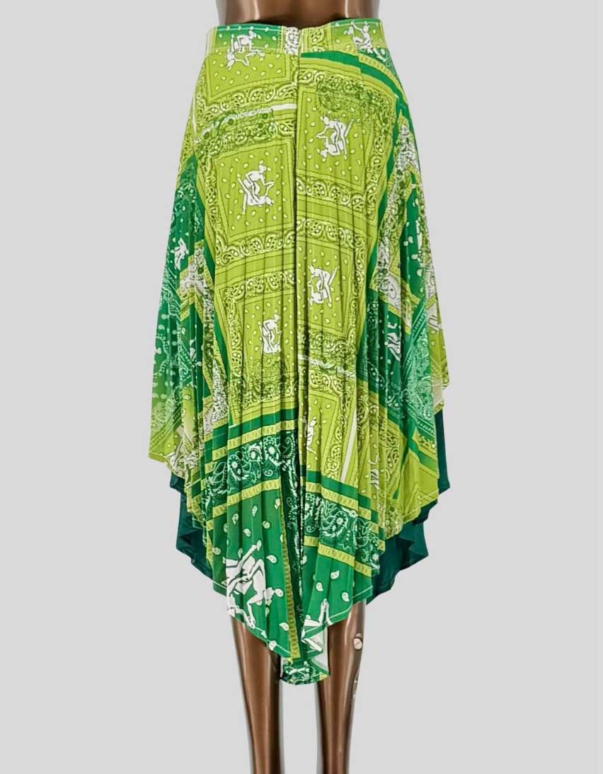 THEBE MAGUGU Sisterhood Bandana Pleated Skirt - Medium