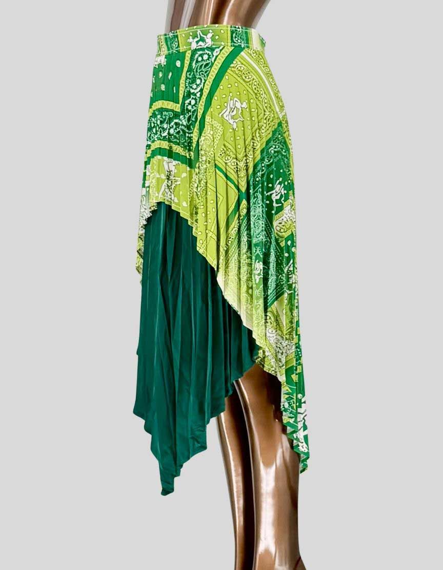 THEBE MAGUGU Sisterhood Bandana Pleated Skirt - Medium