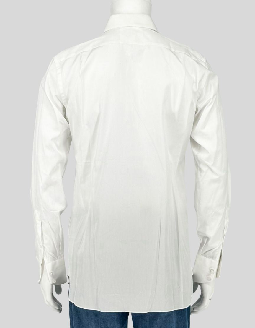 TOM FORD White Dress Shirt w/ Tags - 38 / 15 US