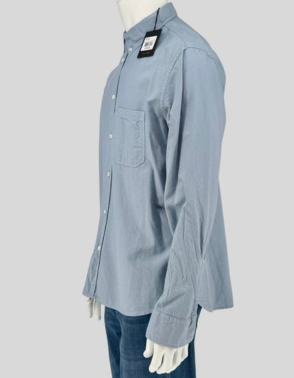 BILLY REID Tuscumbia Washed Oxford Shirt w/ Tags - Large