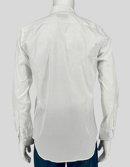 CANALI Modern Fit White Dress Shirt  w/ Tags - 39 / 15½ US