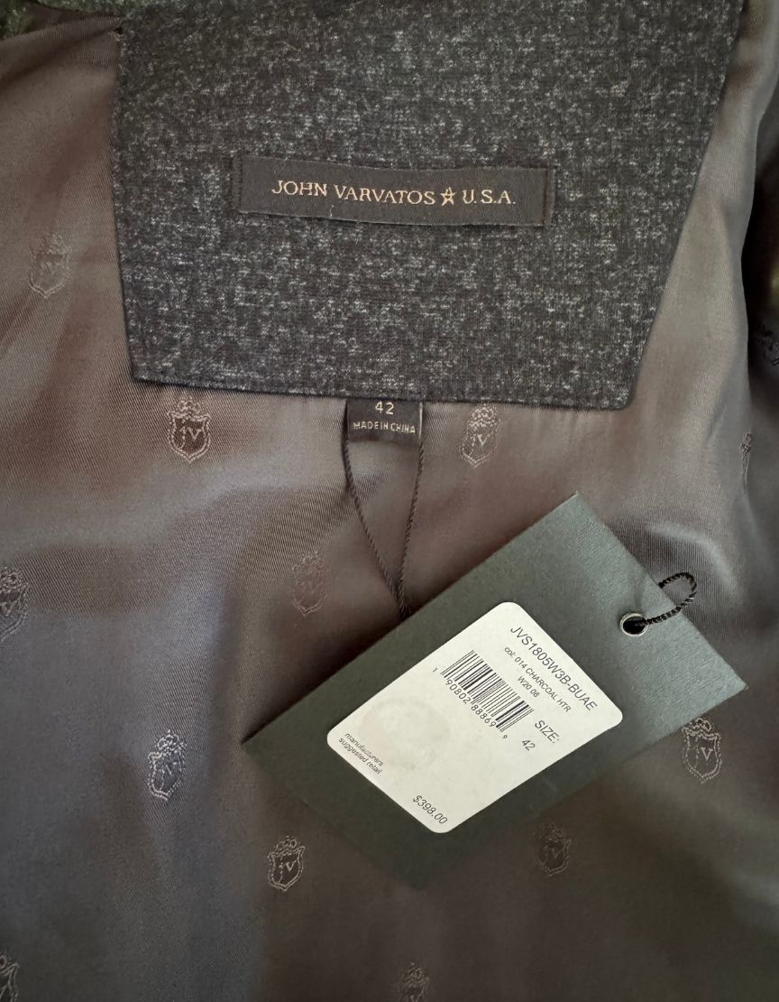 JOHN VARVATOS U.S.A. Hybrid Jacket w/ Tags - 42 US