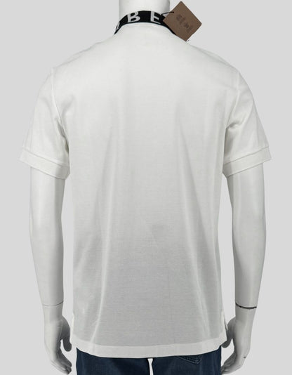 BURBERRY Logo Collar Polo Shirt w/ Tags - Medium
