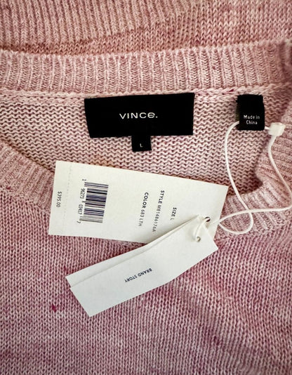 VINCE Linen Crewneck Sweater w/ Tags - Large - LuxAnthropy