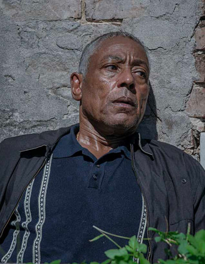 BARQUE Vintage Jacquard Knit Polo – Medium