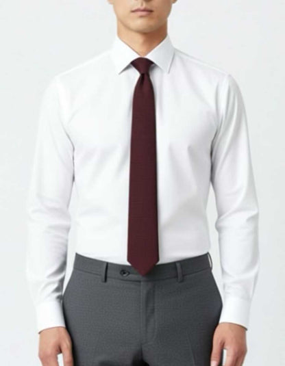 LANVIN Silk Grenadine Tie - One Size