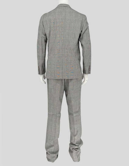 POLO RALPH LAUREN Double-Breasted Glen Plaid Suit w/ Tags – 44R US