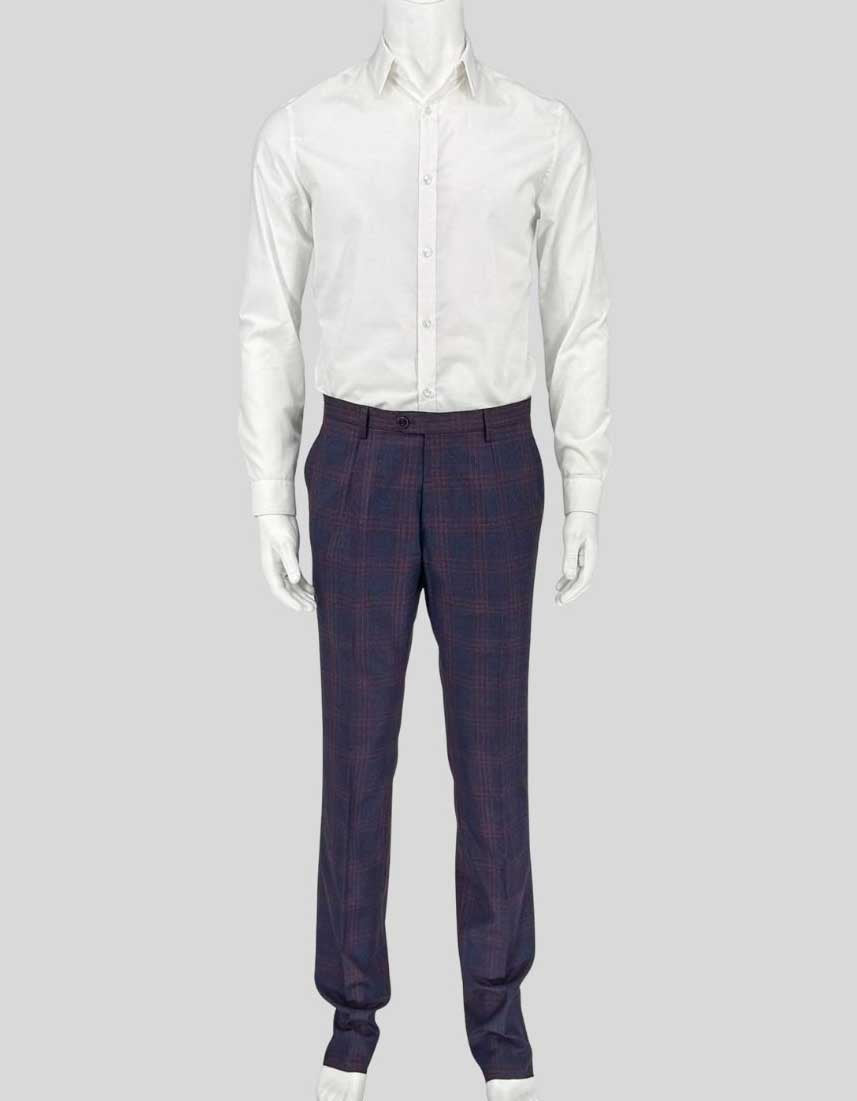 ETRO Windowpane Wool Suit w/ Tags - 40R US | 50 IT
