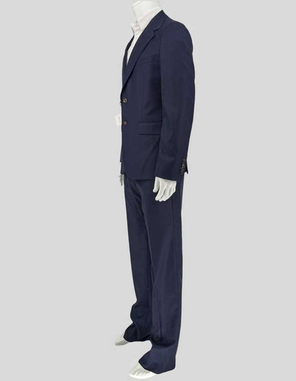 GUCCI Navy Blue Suit w/ Tags – 40R US | 50 IT - LuxAnthropy