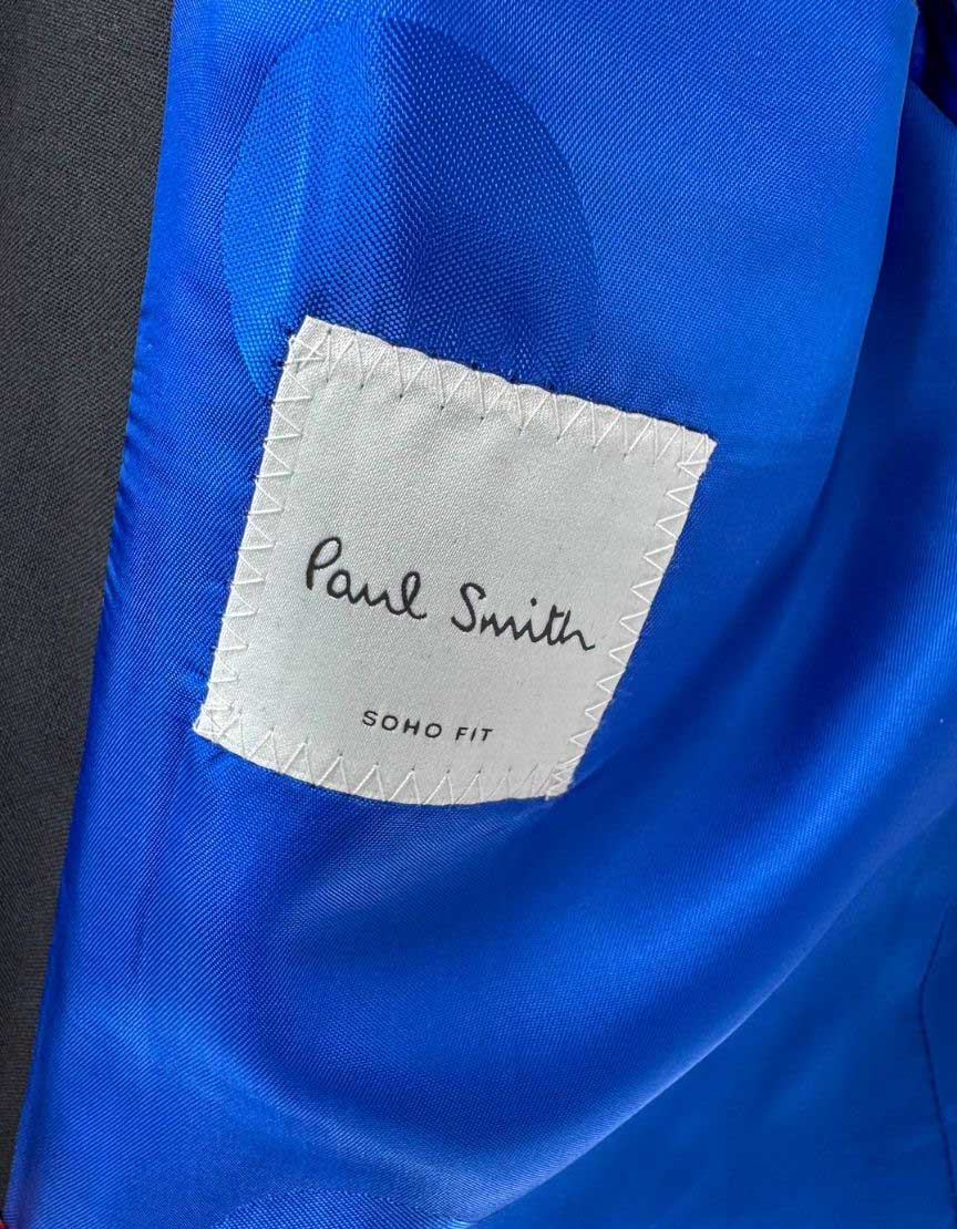 PAUL SMITH Wool-Mohair Blazer – 42R US
