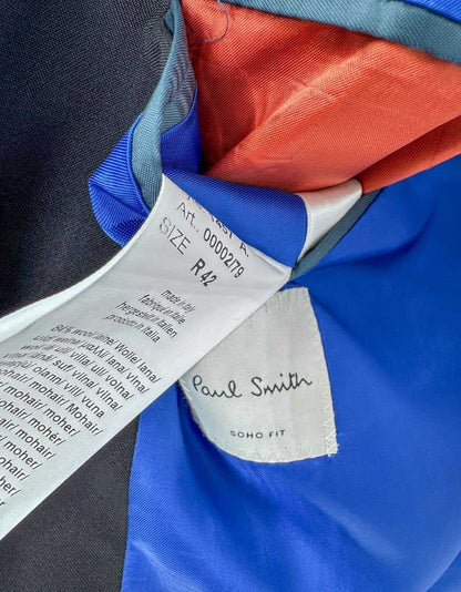 PAUL SMITH Wool-Mohair Blazer – 42R US