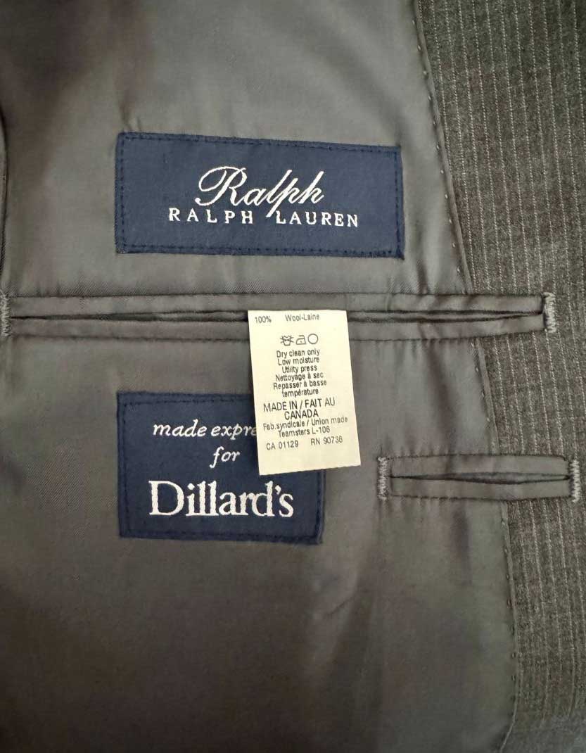 RALPH LAUREN Two-Piece Wool Suit w/ Tags - 42REG / 35W US