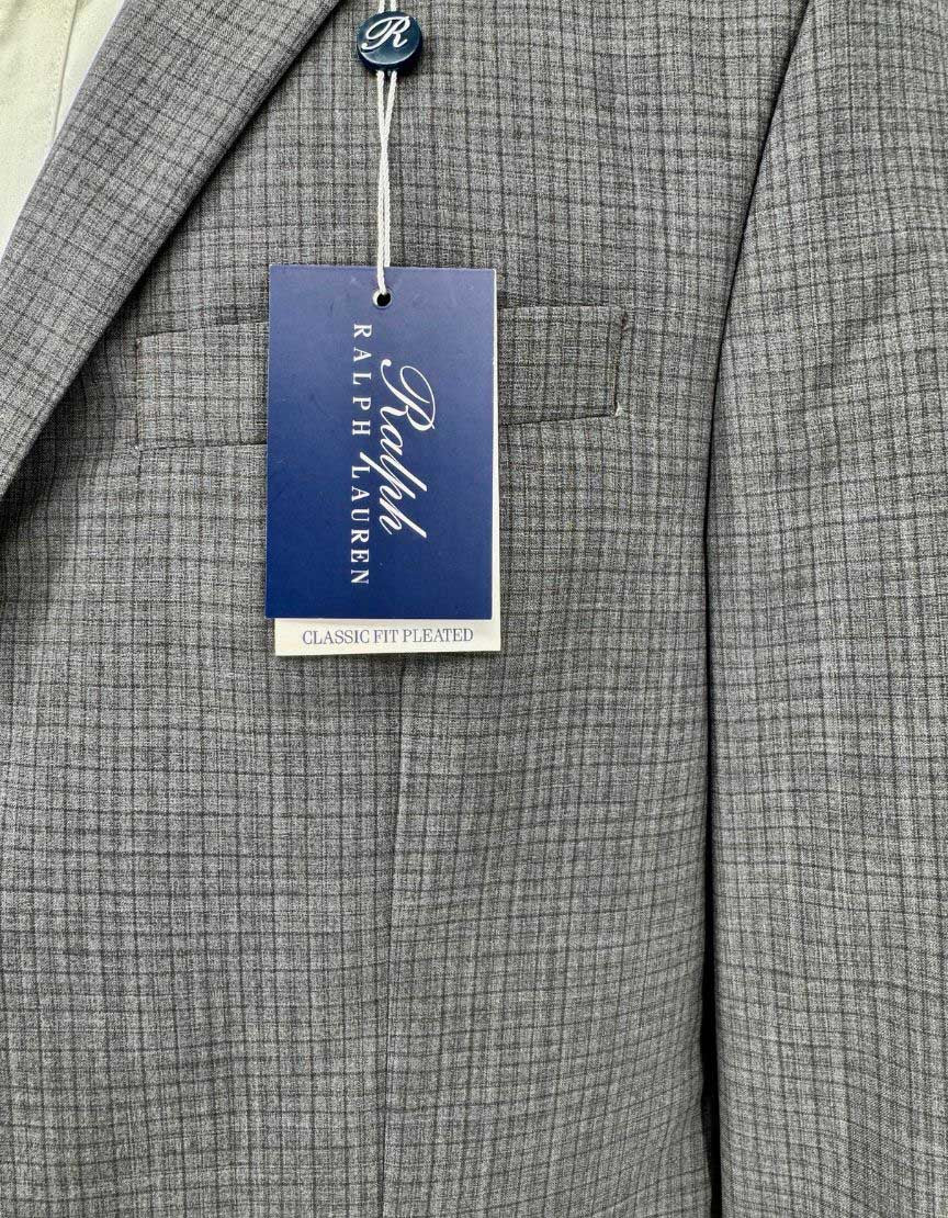 RALPH LAUREN Two-Piece Wool Suit w/ Tags -  41REG / 35W US