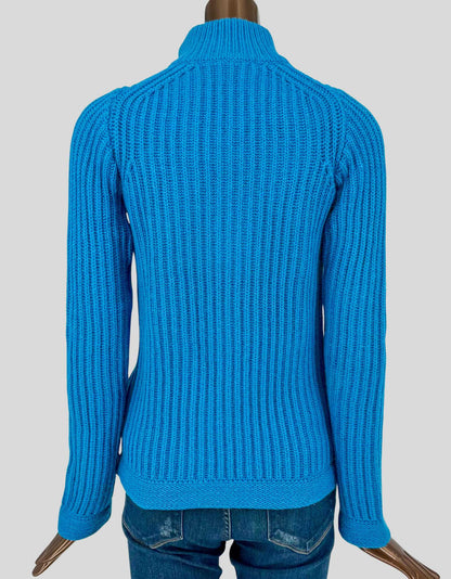 MARC JACOBS Ribbed Mock Neck Sweater - X-Small