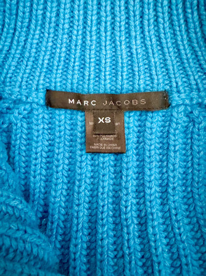 MARC JACOBS Ribbed Mock Neck Sweater - X-Small