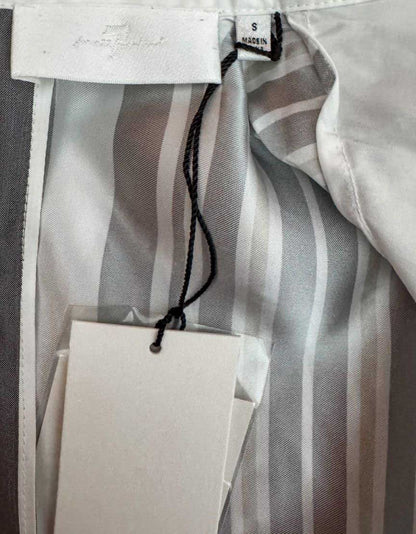 7 FOR ALL MANKIND Striped Back Button-Up Blouse w/ Tags - Small