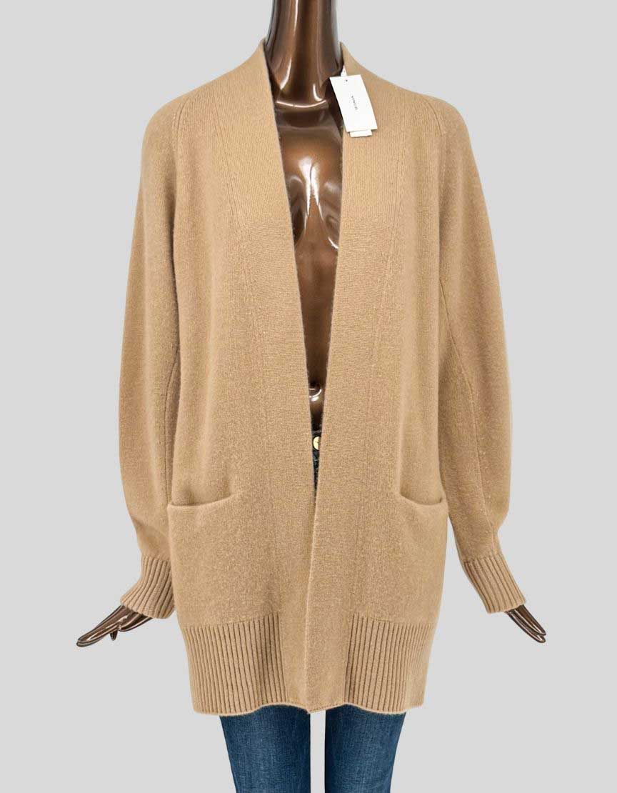 VINCE 100% Cashmere Open-Front Cardigan w/ Tags - Small/Petite US - LuxAnthropy